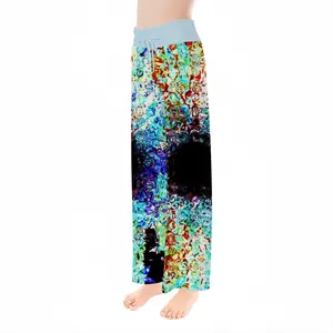 Women Matrix Flower Pajama Pants