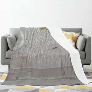 Rainy Day Flannel Blanket (Multi-Size, Vertical)