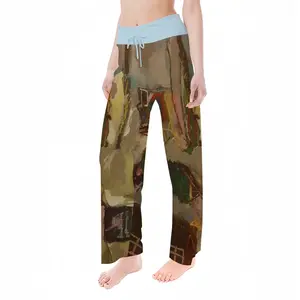 Women Portrait Of A Landscape Pajama Pants