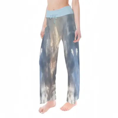 Women Unidentified Flying Sunset Pajama Pants