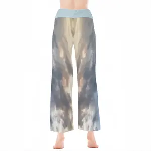 Women Unidentified Flying Sunset Pajama Pants