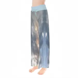 Women Unidentified Flying Sunset Pajama Pants