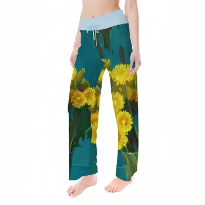 Women Dandelions Pajama Pants