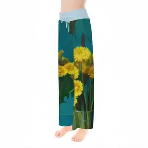 Women Dandelions Pajama Pants