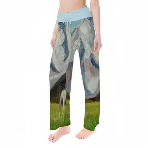 Women The White Horse Pajama Pants