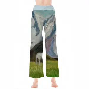 Women The White Horse Pajama Pants