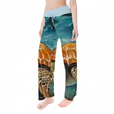 Women Caribbean Turtle Ii Pajama Pants