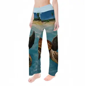 Women Caribbean Turtle Iii Pajama Pants