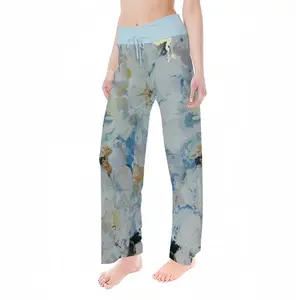 Women Peonies In The Stars Pajama Pants