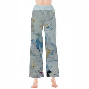 Women Peonies In The Stars Pajama Pants