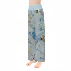 Women Peonies In The Stars Pajama Pants