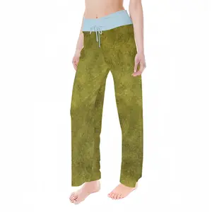 Women Asparagus Abstract Pajama Pants