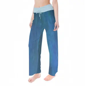 Women Emerald And Blue I Pajama Pants