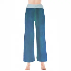 Women Emerald And Blue I Pajama Pants