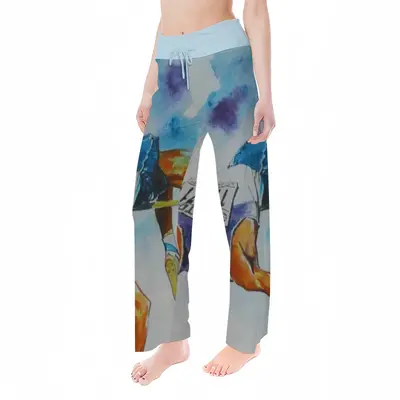 Women Olympus Is Rising Pajama Pants