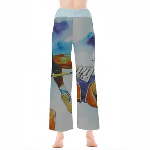 Women Olympus Is Rising Pajama Pants