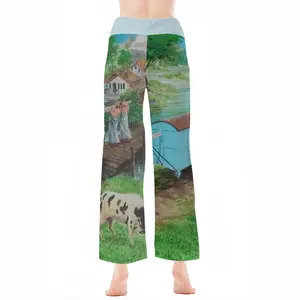 Women Being Carried Away Pajama Pants