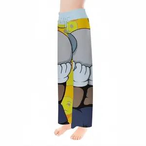 Women Dont Worry - Kaws Kaws Blackout Poster Emoji Allrightsreserved Pajama Pants