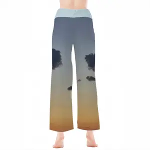 Women Celestial Birds Pajama Pants