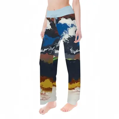 Women California Burning Pajama Pants