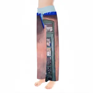 Women Crescent Moon Courtyard Pajama Pants