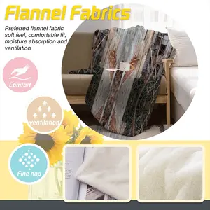 Church 3 Flannel Blanket (Multi-Size, Vertical)