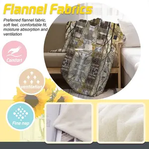 Dantelle 3 Flannel Blanket (Multi-Size, Vertical)