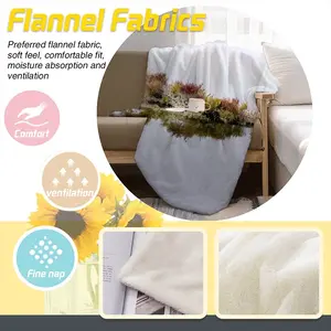 Inertia Vii Flannel Blanket (Multi-Size, Vertical)