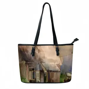 Watercolor - The Village Leather Lady's Handbag