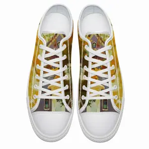 Men Autumn Day In Svitlovodsk Retro Canvas Shoes