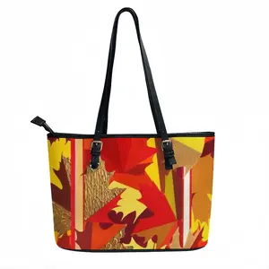 Autumn Leather Lady's Handbag