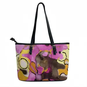 Sherbet Summer Leather Lady's Handbag