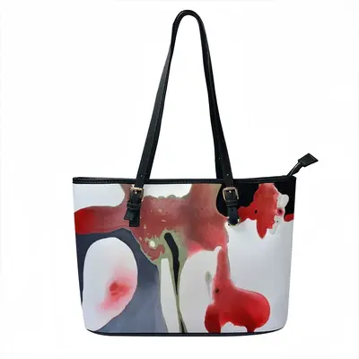 Hibiscus Leather Lady's Handbag