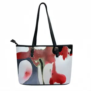 Hibiscus Leather Lady's Handbag