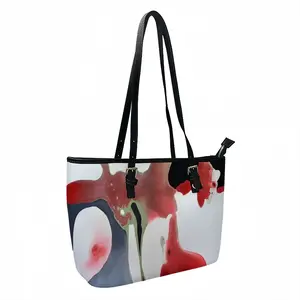 Hibiscus Leather Lady's Handbag