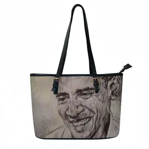 President Barack Obama Leather Lady's Handbag