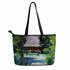 Village Silence Leather Lady's Handbag