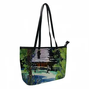 Village Silence Leather Lady's Handbag