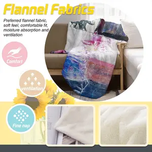 Vietnam 4 Flannel Blanket (Multi-Size, Vertical)