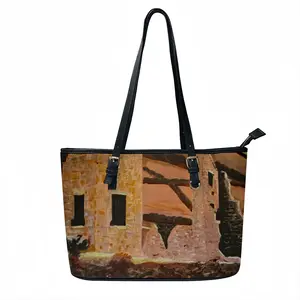 Ruined Tin Mine Leather Lady's Handbag