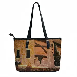 Ruined Tin Mine Leather Lady's Handbag