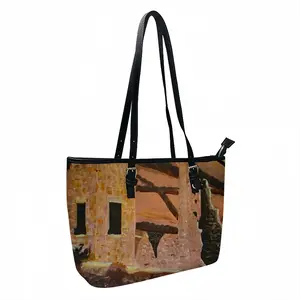 Ruined Tin Mine Leather Lady's Handbag