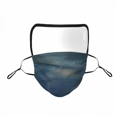 Ocean Storm Eye Face Mask