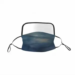 Ocean Storm Eye Face Mask