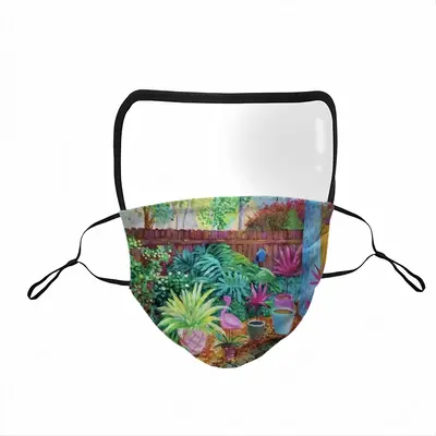 Backyard Garden Ii Eye Face Mask