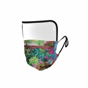 Backyard Garden Ii Eye Face Mask