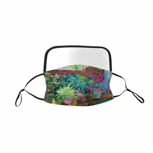 Backyard Garden Ii Eye Face Mask