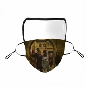 Purim In Jerusalem Eye Face Mask