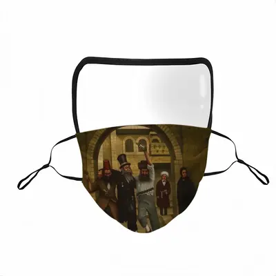 Purim In Jerusalem Eye Face Mask