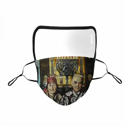 Shabat In Old Jerusalem Eye Face Mask